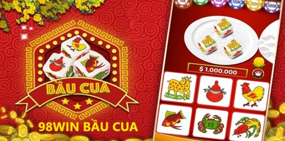 Bầu Cua Tôm Cá 98Win - Hướng Dẫn Cách Chơi Đơn Giản